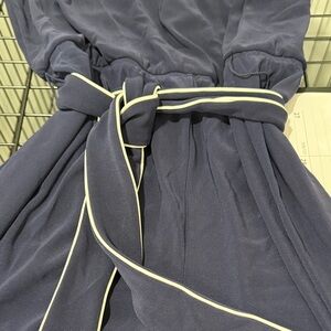 Boston Proper Navy Blue Jumpsuit